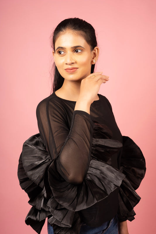 Eclipse Drama Sleeve Top