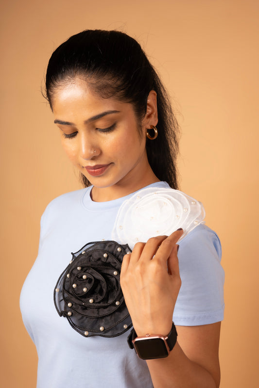 The Organza Petal Tee