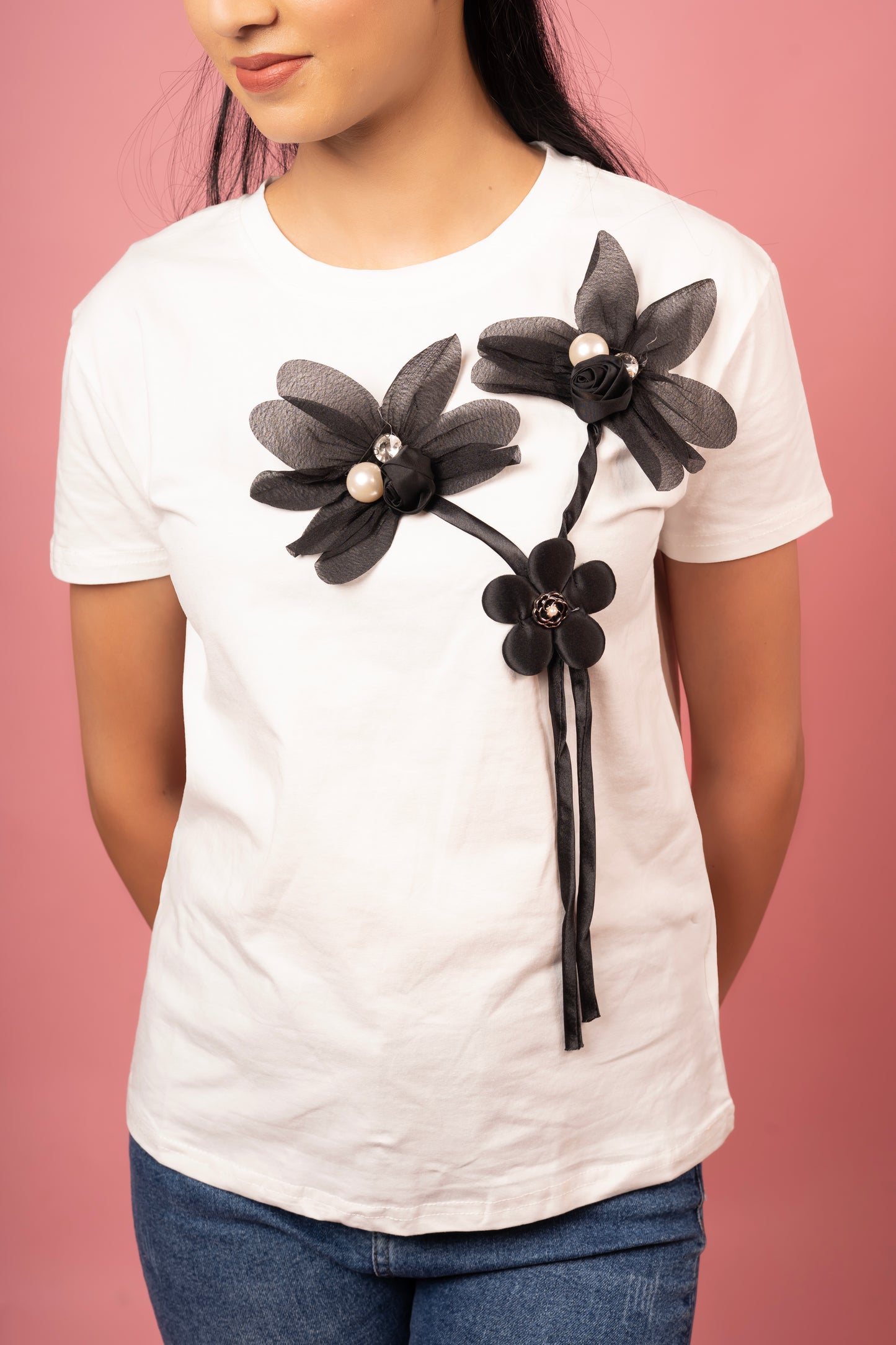 Triple Bloom Tee