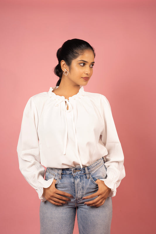 Eira Gathered Blouse