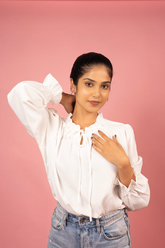 Eira Gathered Blouse