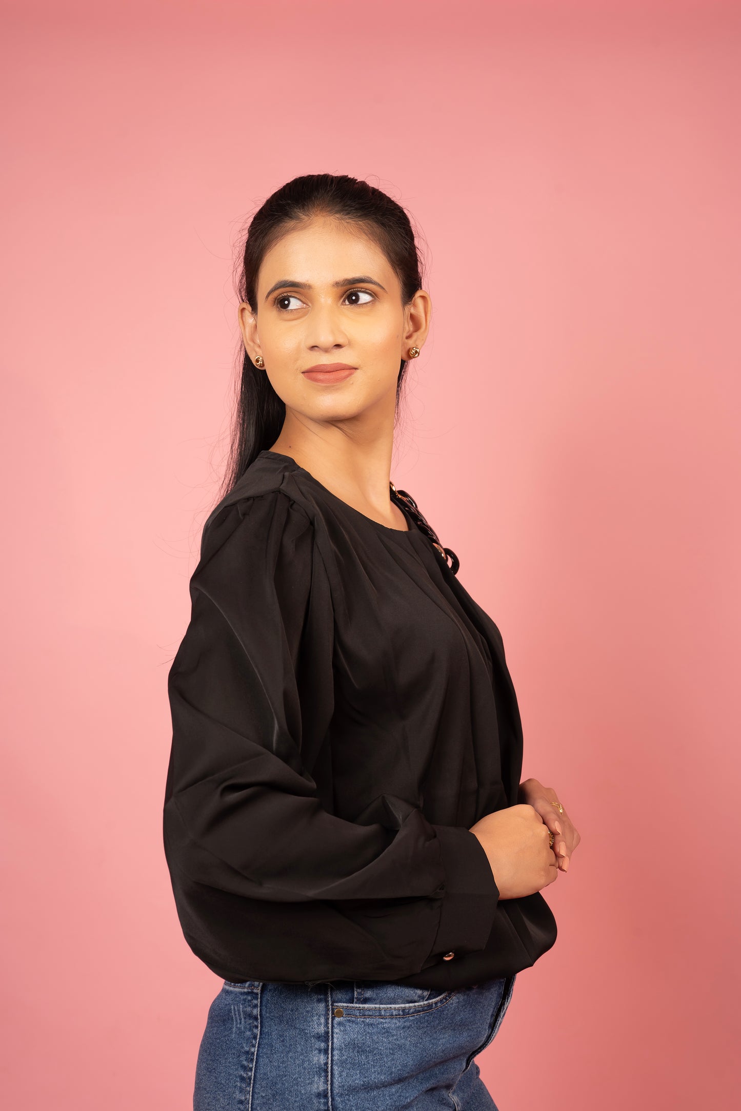 The Chiffon Chain Blouse