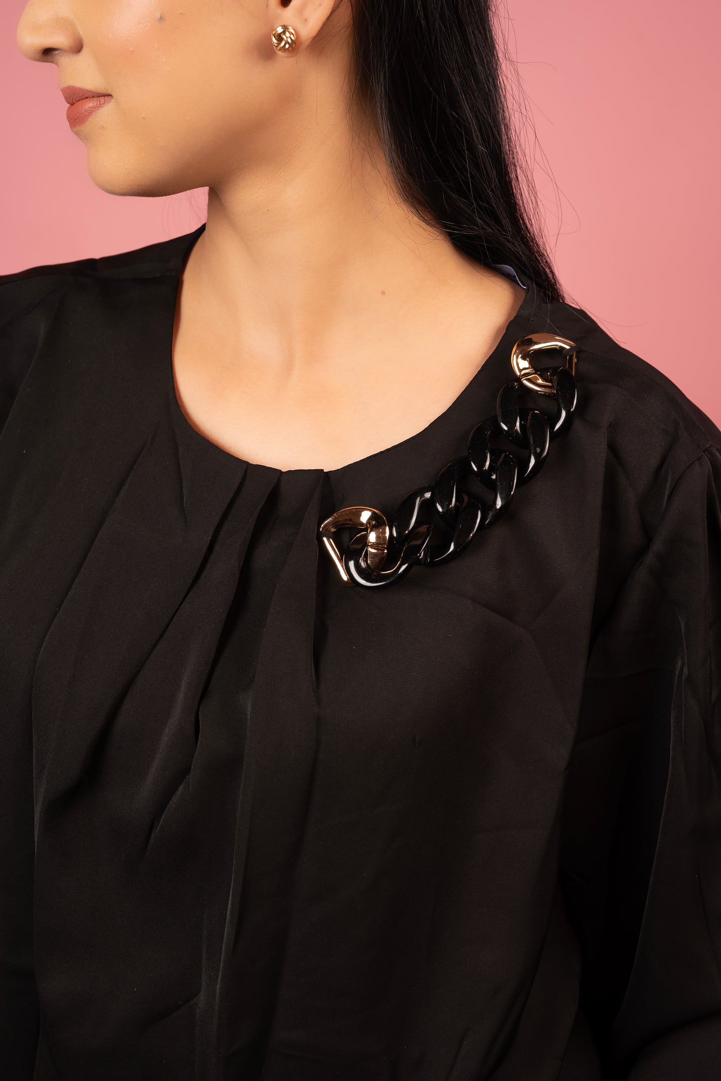 The Chiffon Chain Blouse