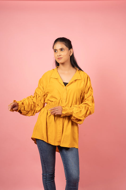 Maren Cinch Long Shirt