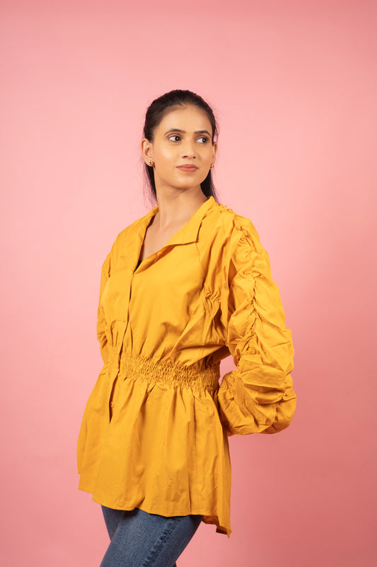 Maren Cinch Long Shirt