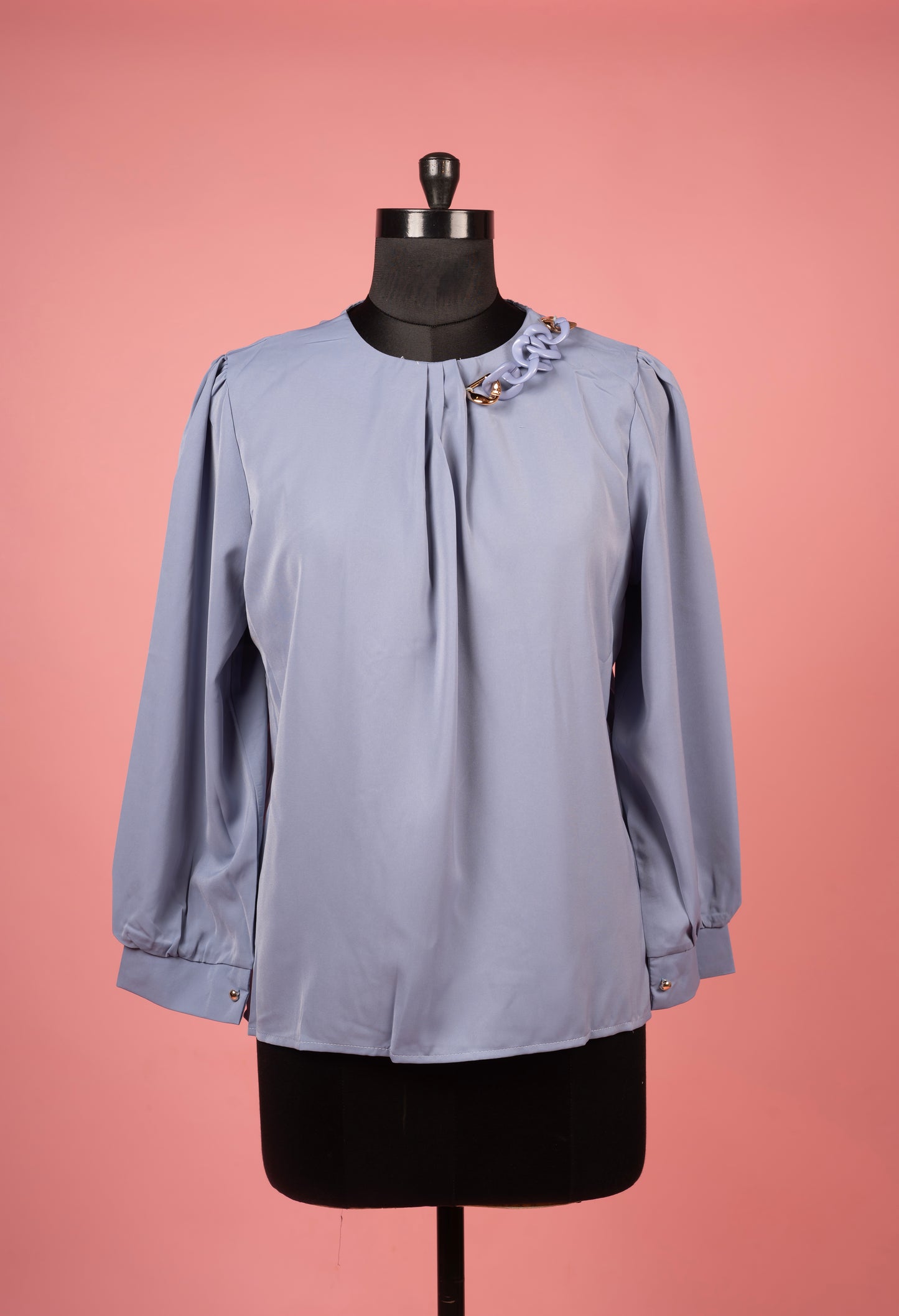 The Chiffon Chain Blouse