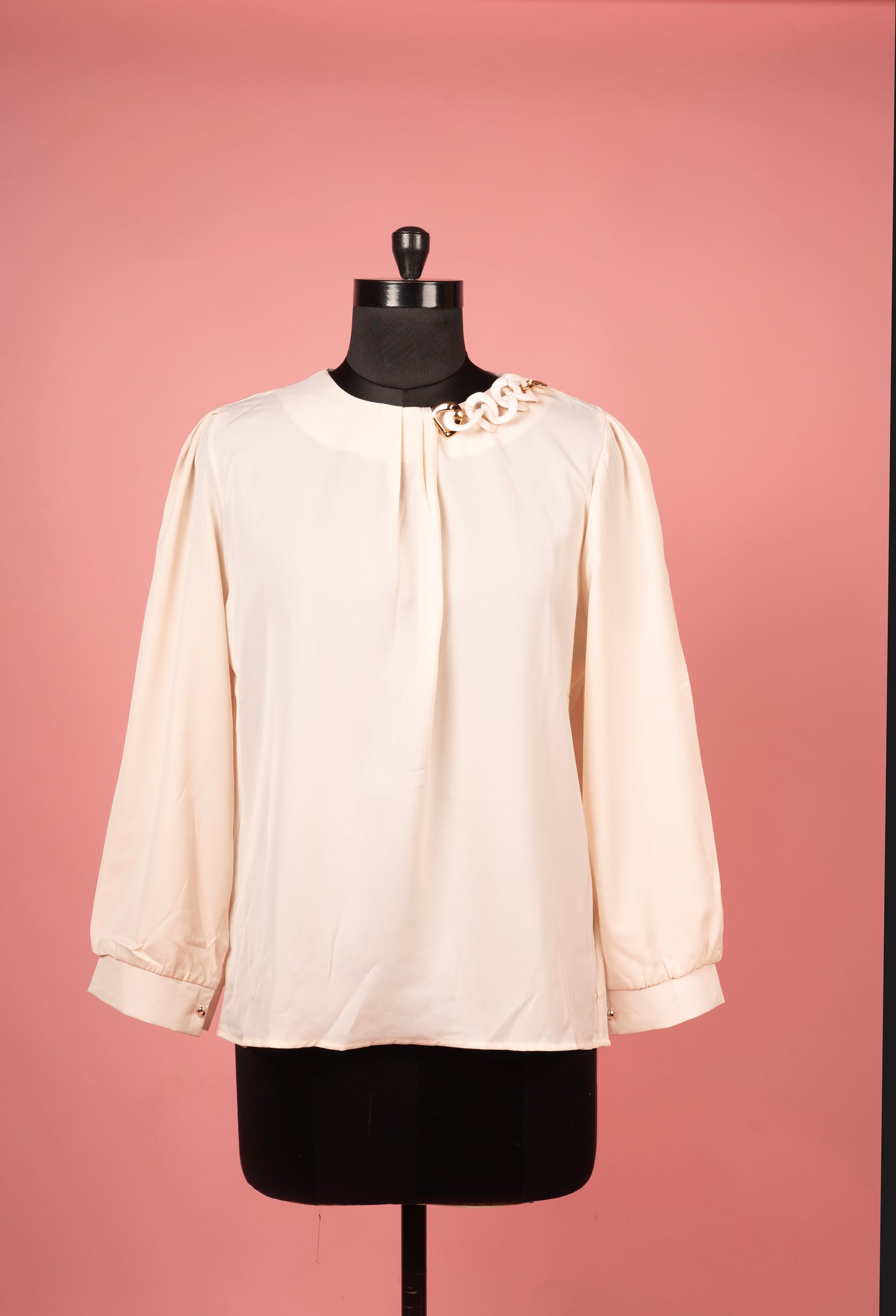 The Chiffon Chain Blouse
