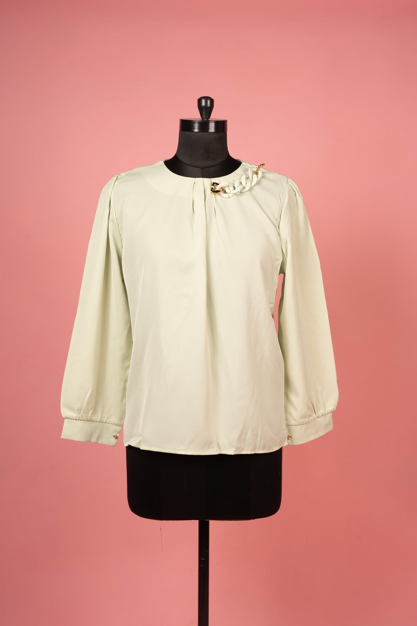 The Chiffon Chain Blouse