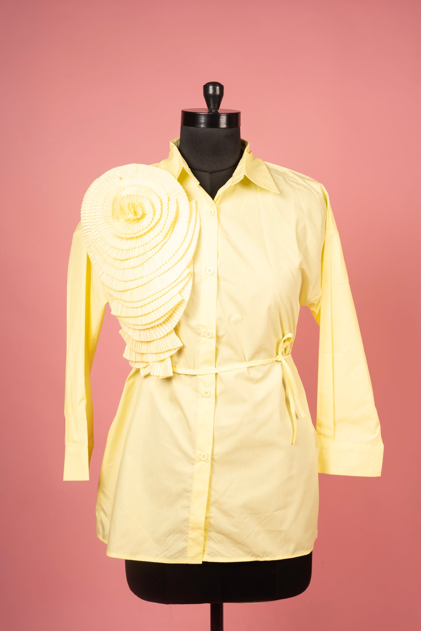 Solace Pleated Shirt