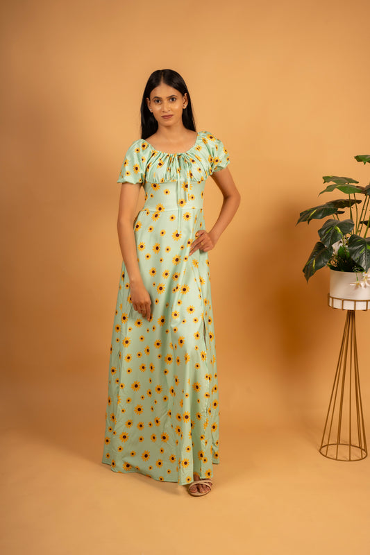 Floral Bloom Maxi Dress